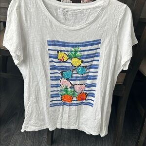 Talbots t-Shirt with Colorful sunglass Design